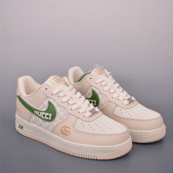 The NK Air Force 1 Low x Gucci co - branded style